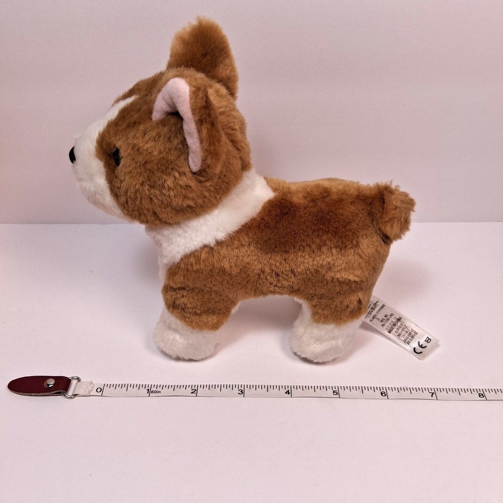 American Girl Doll Corgi Puppy Dog Plush BKB79 2014 Retired Posable Legs 6" - Picture 8 of 8